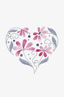 Heart DMC Embroidery Kit
