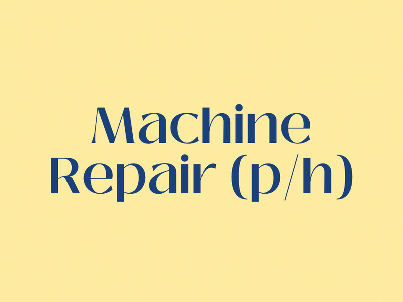 Machine Repair (Hourly Rate)