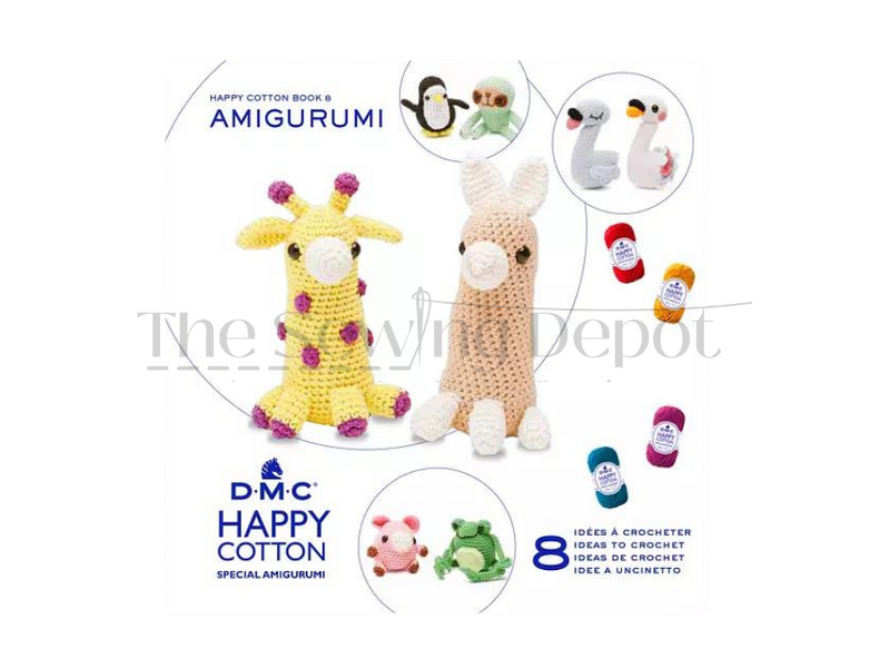 DMC Happy Cotton Amigurumi Book 8 - "One Shape, Two Ways"