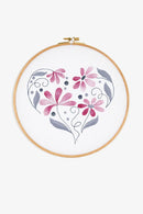 Heart DMC Embroidery Kit