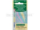 Clover Marble Glass Head Pins