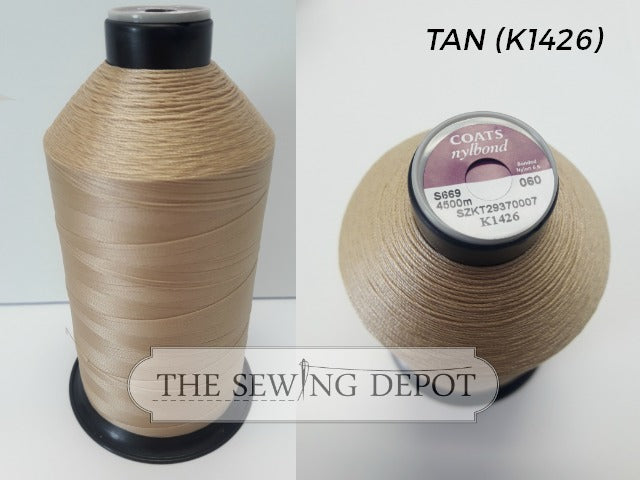 Coats Mez Nylbond Extra Strong Beading Thread (60 mt) #60 Bonded Nylon Coats Mez Nylbond Extra Strong Beading Thread (60 mt) #60 Bonded Nylon
