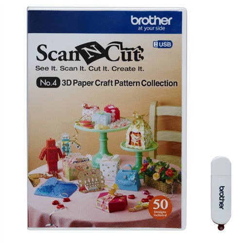 Scan N Cut 3D Paper Craft Collection - No.4 