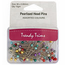 Pearlised Head Pins