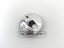 Black and Silver Design Shank Button