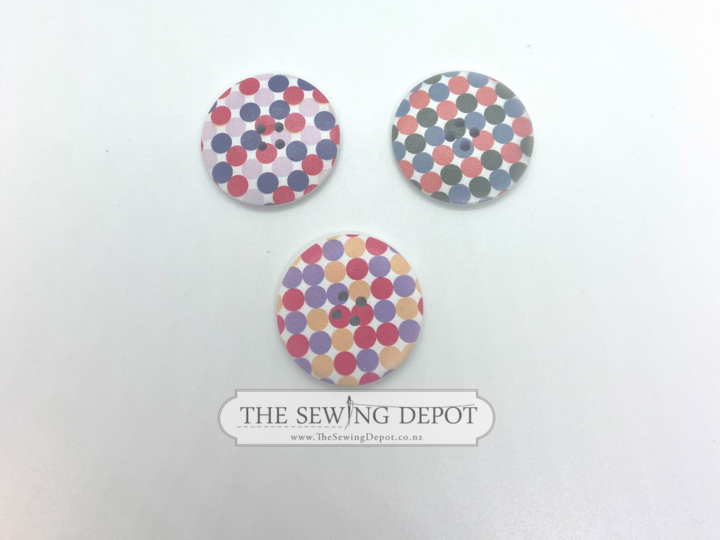 Extra large best sale buttons sewing