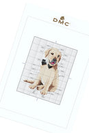 Golden Retriever DMC Cross Stitch Kit