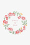 Rose Wreath DMC Embroidery Kit