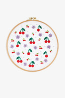 Cherries DMC Embroidery Kit