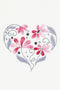 Heart DMC Embroidery Kit