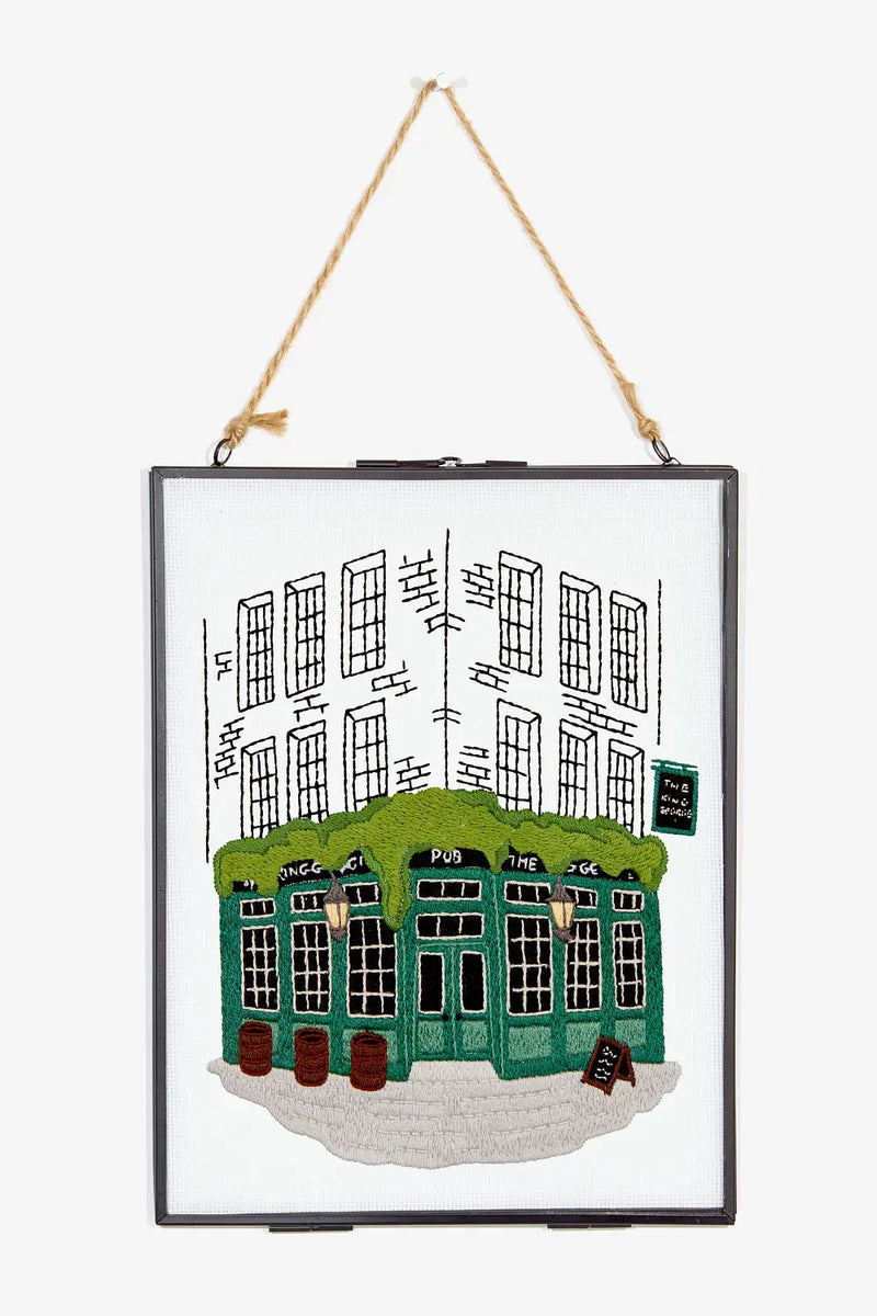 Pub DMC Embroidery Kit