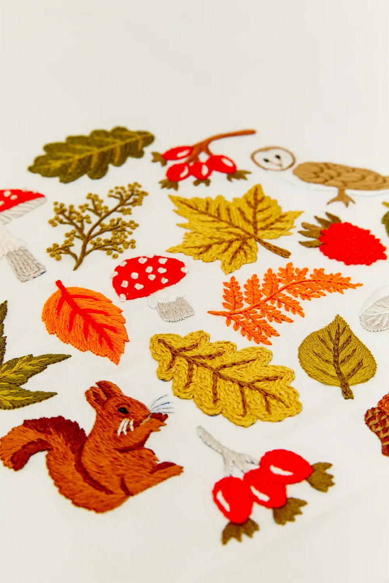 Autumn DMC Embroidery Kit