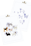 Terrier Dogs DMC Embroidery Kit