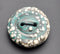 Snow Storm Glass Button