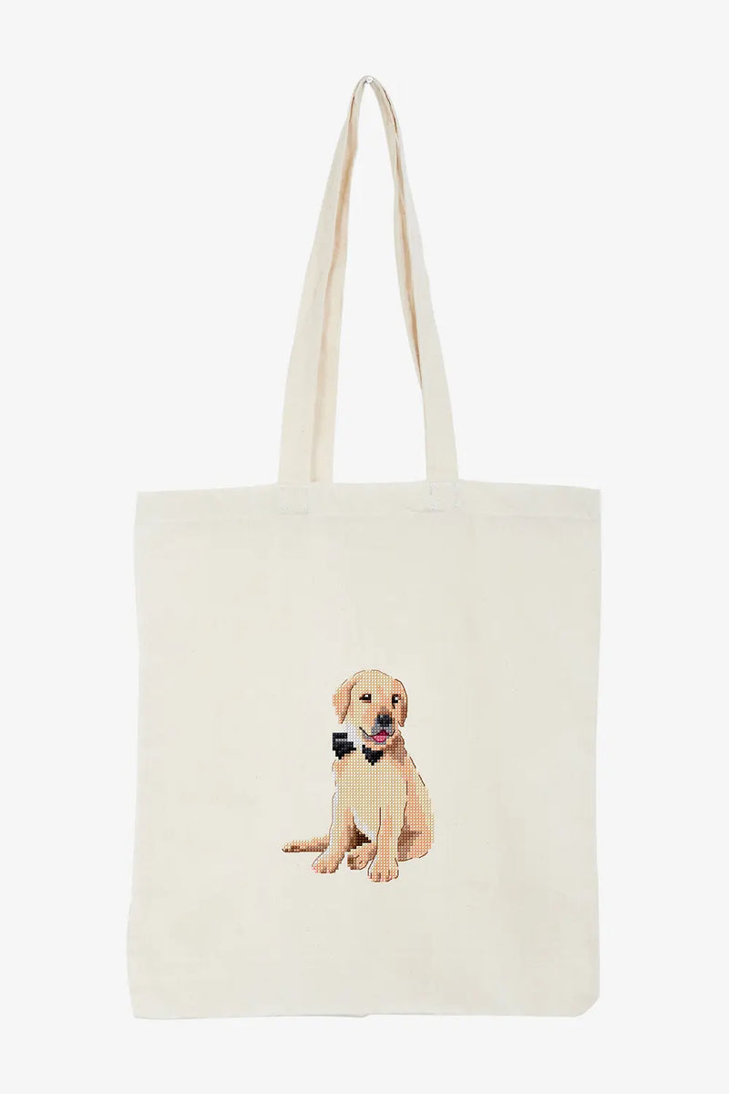 Golden Retriever DMC Cross Stitch Kit