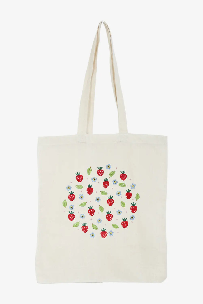 Strawberry DMC Embroidery Kit