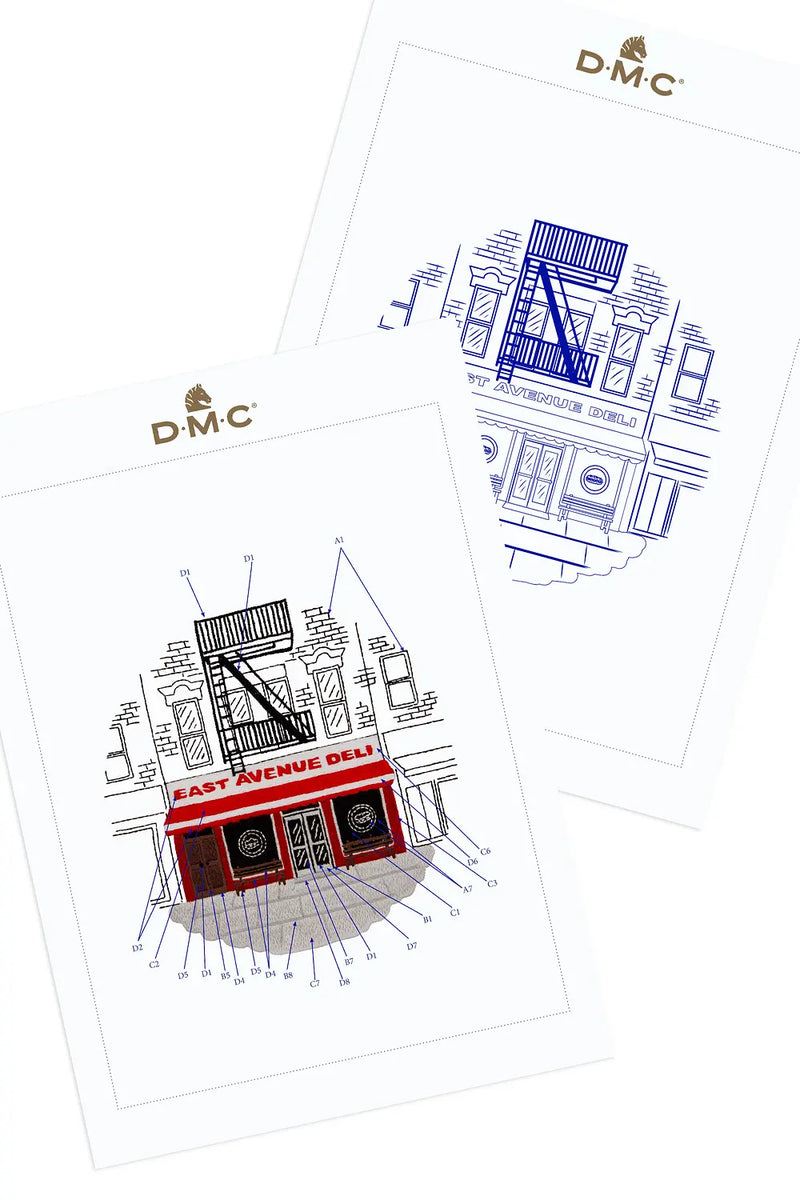 New York Deli DMC Embroidery Kit