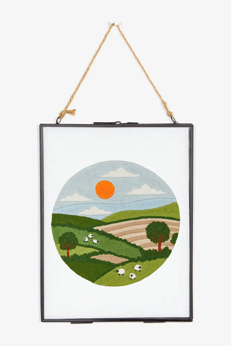 Countryside DMC Embroidery Kit