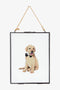 Golden Retriever DMC Cross Stitch Kit