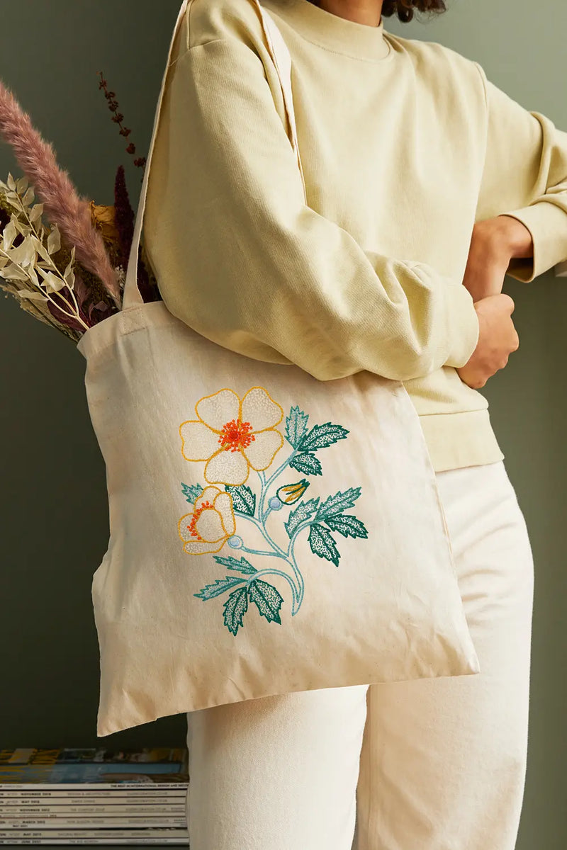 Wild Rose DMC Embroidery Kit