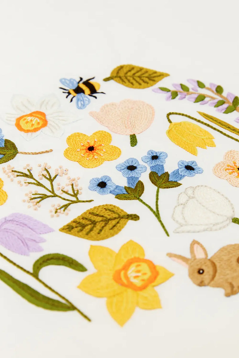 Spring DMC Embroidery Kit