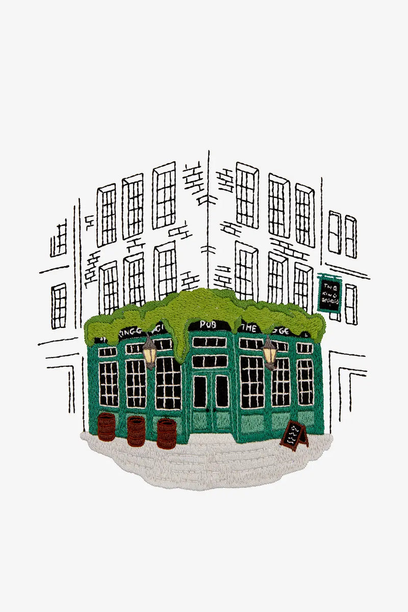 Pub DMC Embroidery Kit