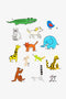 Animal Alphabet A-M DMC Embroidery Kit