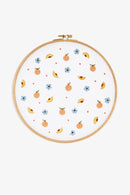 Peaches DMC Embroidery Kit