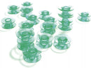 Husqvarna Green Bobbins 10 Pack - 5, 6, 7 Type Machines