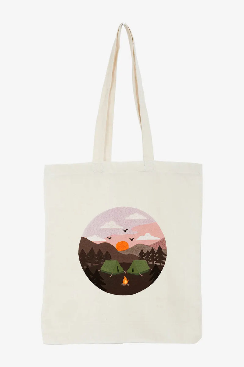 Forest Camp DMC Embroidery Kit