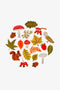 Autumn DMC Embroidery Kit