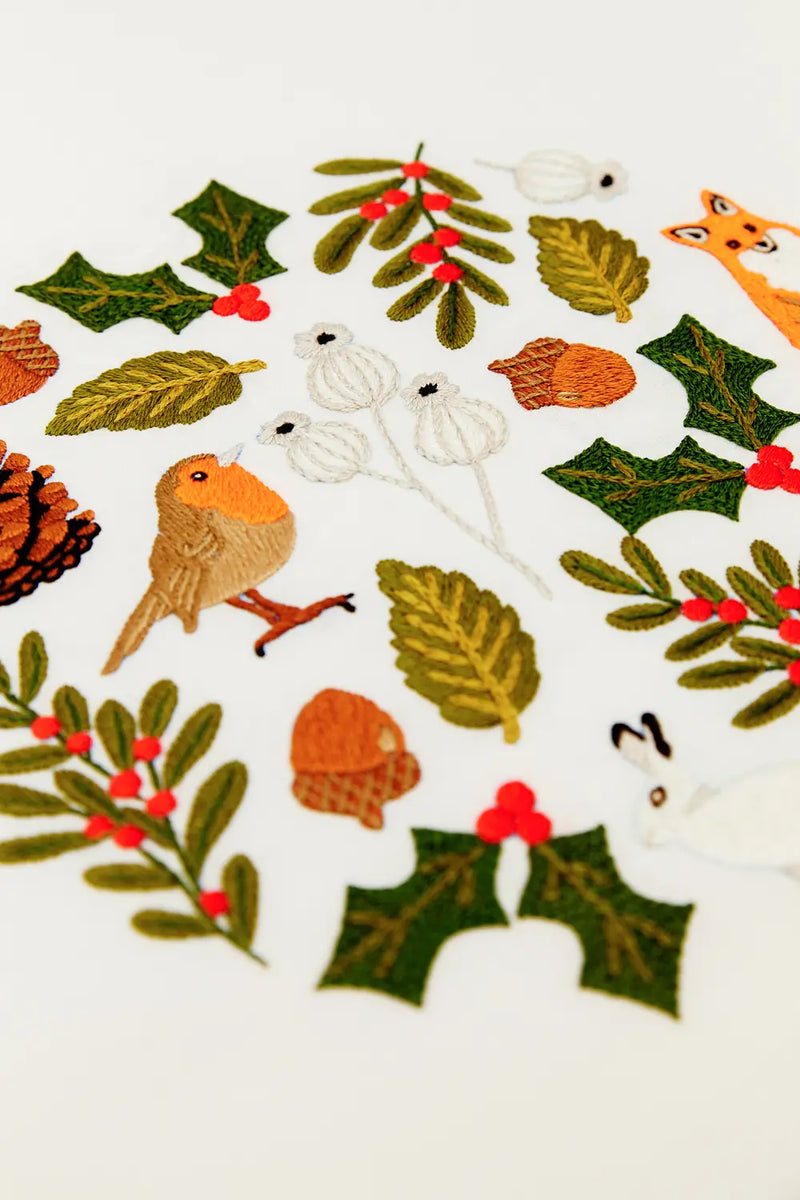 Winter DMC Embroidery Kit
