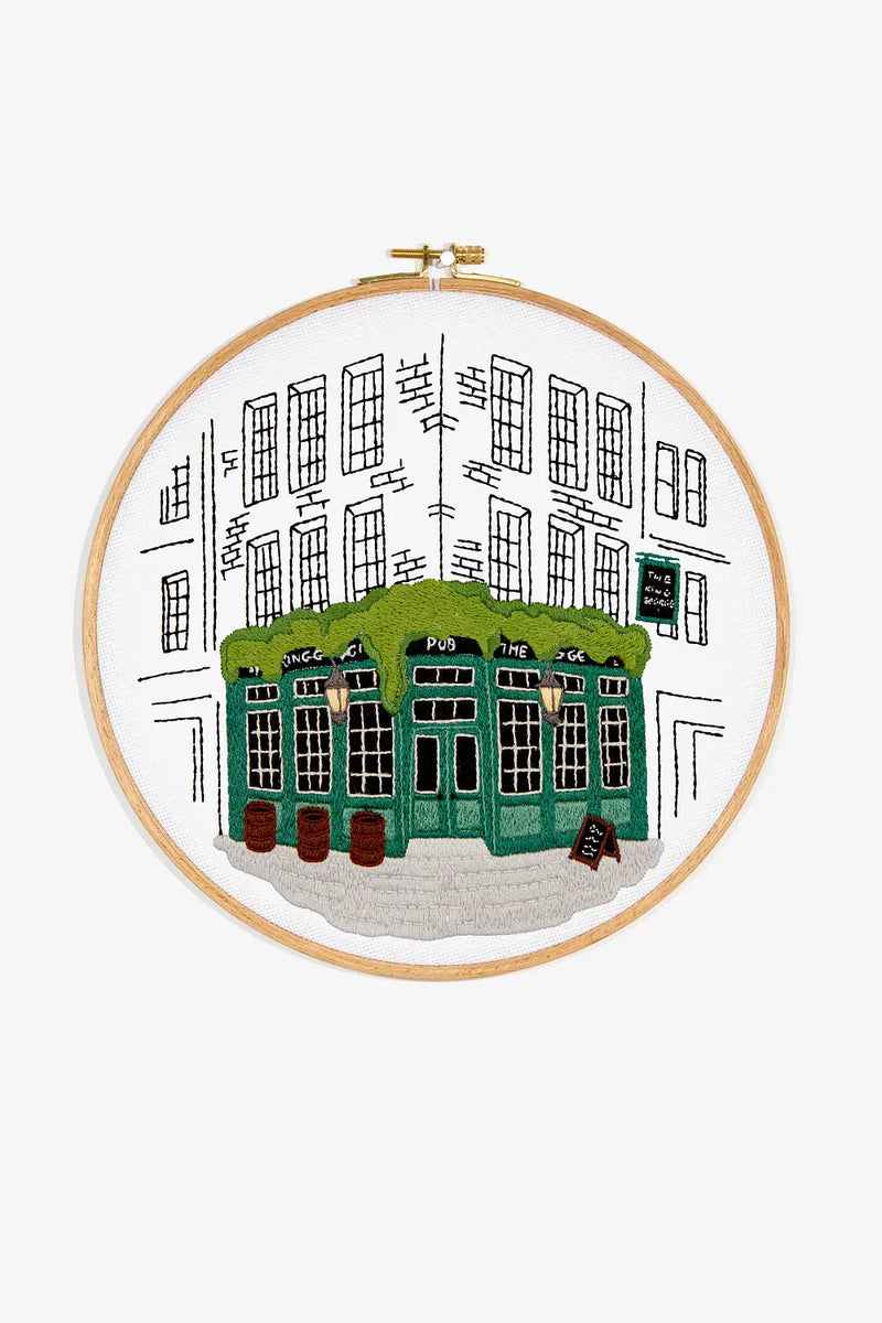 Pub DMC Embroidery Kit