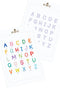 Alphabet DMC Embroidery Kit