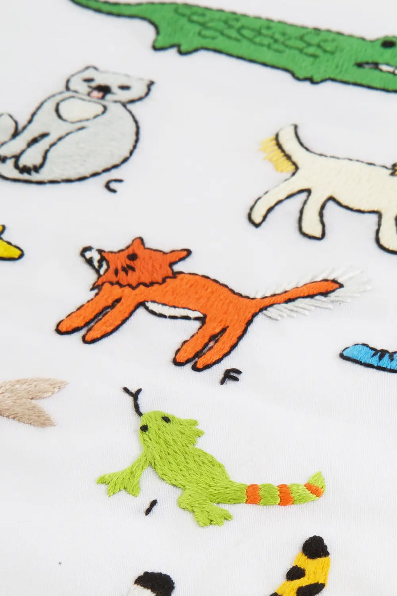 Animal Alphabet A-M DMC Embroidery Kit