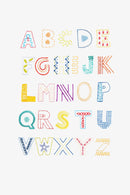 Stitch Alphabet DMC Embroidery Kit