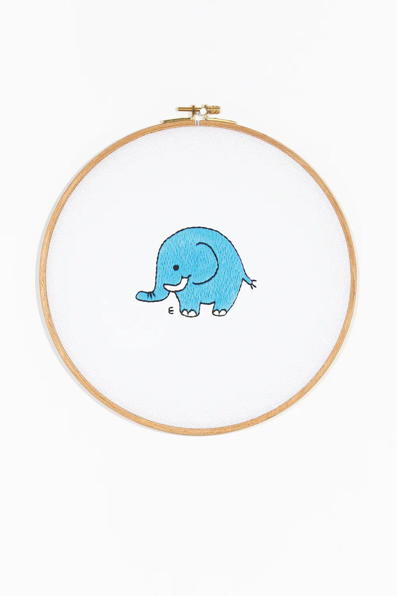 Animal Alphabet A-M DMC Embroidery Kit