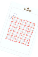 Sashiko Check DMC Embroidery Kit