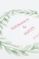 Leafy Wreath DMC Embroidery Kit