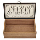 Wooden Box Scissor Theme