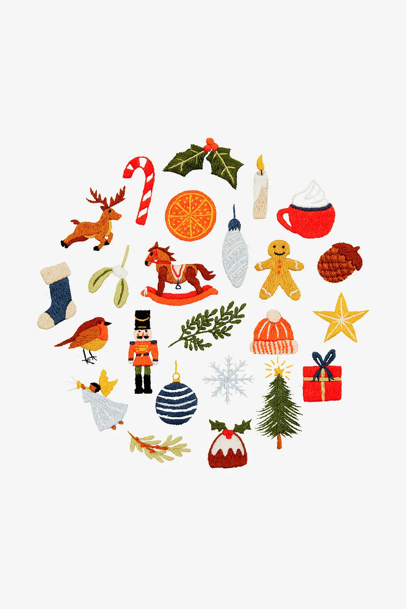 Advent Calendar DMC Embroidery Kit