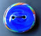 Blue Skies Glass Button