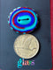 Kingfisher Glass Button
