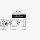 Woven Labels - "Made with love"