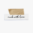 Woven Labels - "Made with love"