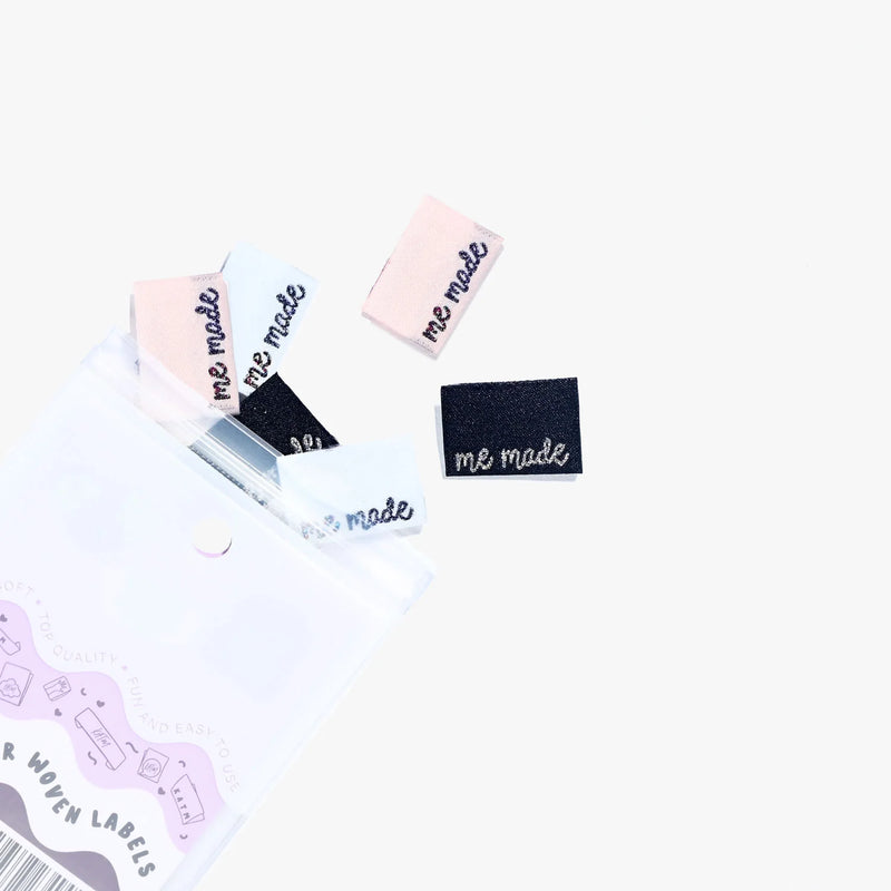 Woven Labels - "Me Made" Side Seam Labels
