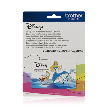 Scan N Cut Disney Alice in Wonderland Design Collection