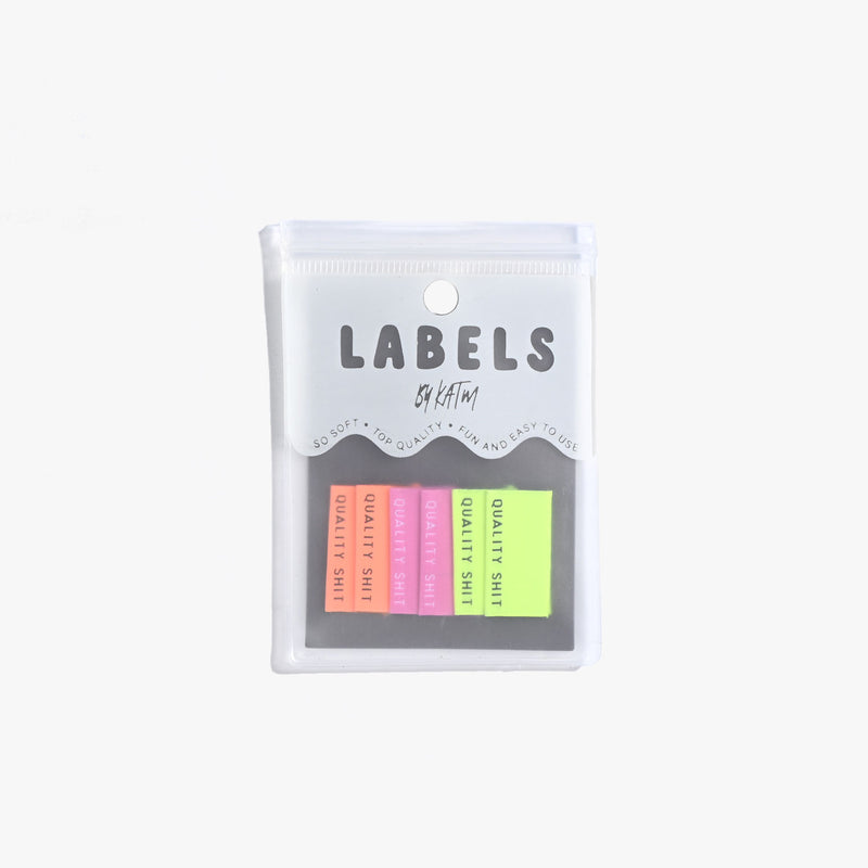 Woven Labels - "Quality Shit”