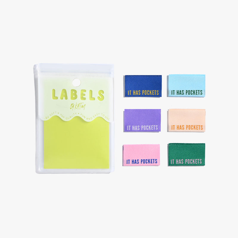 Woven Labels - "It Has Pockets"