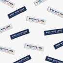 Woven Labels - "Made with Love and Swear Words"